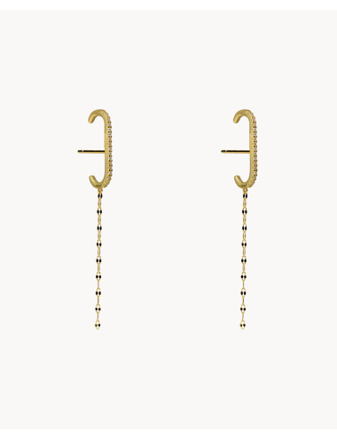 Pendientes  flash brillo de...