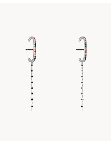 Pendientes  flash color de...