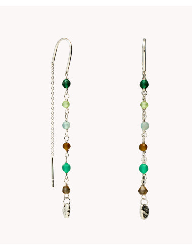 Pendientes largos  marina...