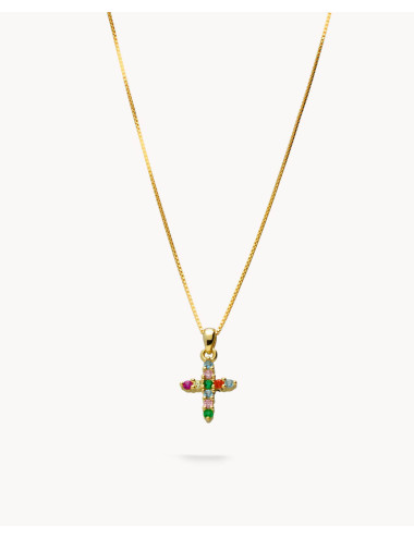 Colgante  cruz mini margot...