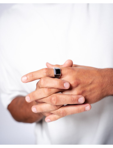 Anillo   de plata de ley...