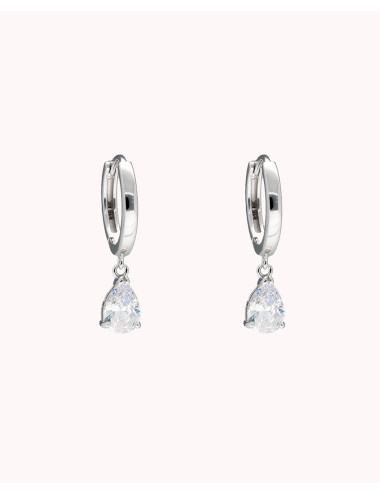 Pendientes de aro  gota...