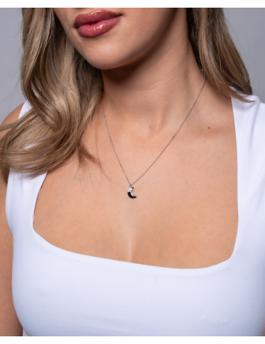 Collar  luna y estrella...