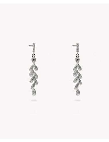 Pendientes  novia de plata...
