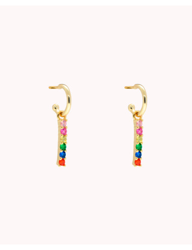 Pendientes de aro  barra de...