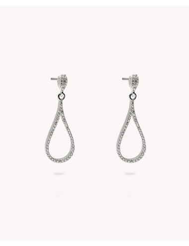 Pendientes  novia de plata...