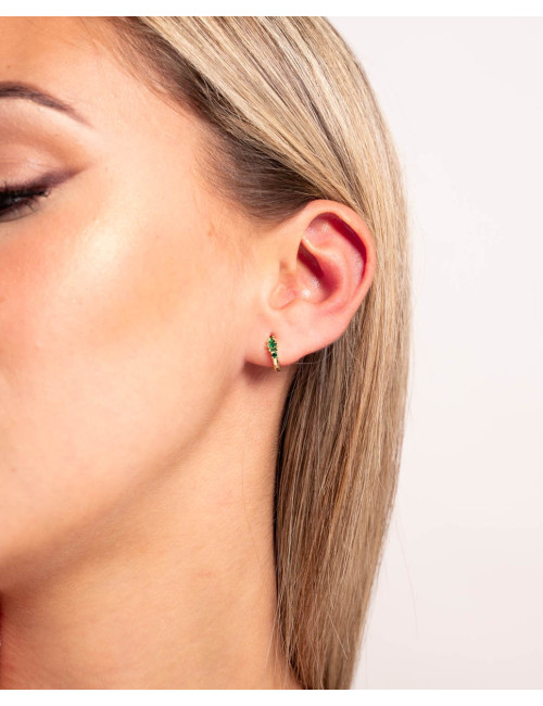 Pendientes de aro  cactus...