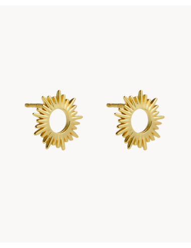 Pendientes  sol brillante...