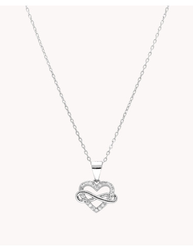 Colgante  corazón infinito...