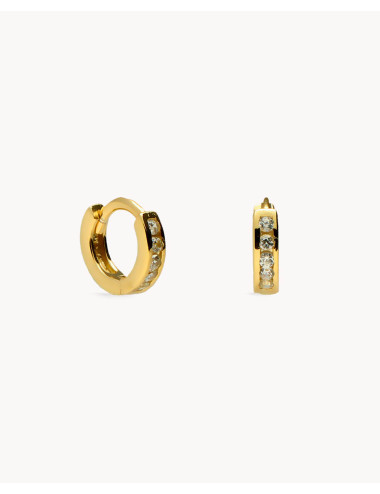 Pendientes de aro  click s...