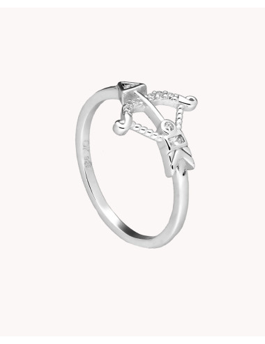 Anillo  cupido de plata de...