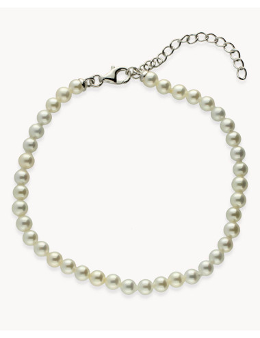 Pulsera  perlas 4mm de...