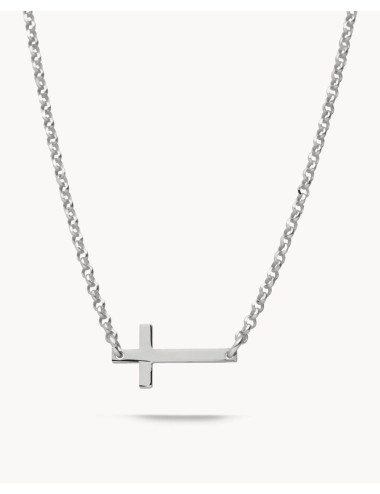 Collar  cruz central de...