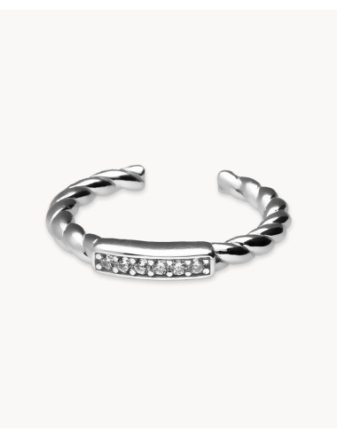 Anillo  encadenado brillo...