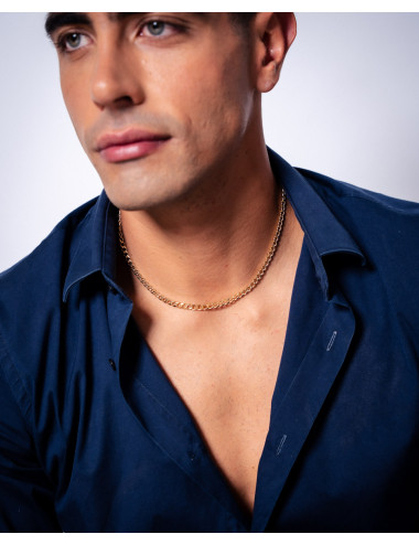 Cadena  barbada 45cm de...