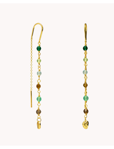 Pendientes largos  marina...