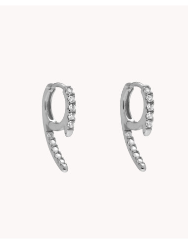 Pendientes de aro  caída...