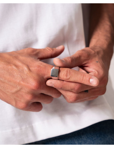 Anillo sello espejo de...