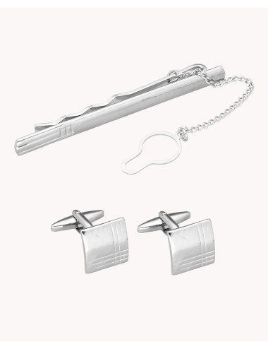 Set de gemelos y pasador de...