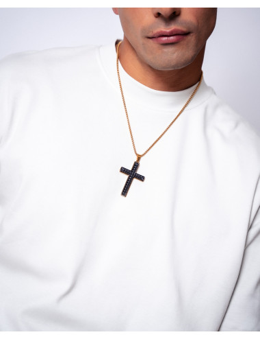 Colgante   cruz noche y día...