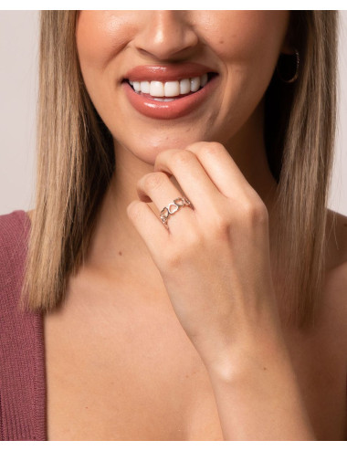 Anillo  love corazones de...