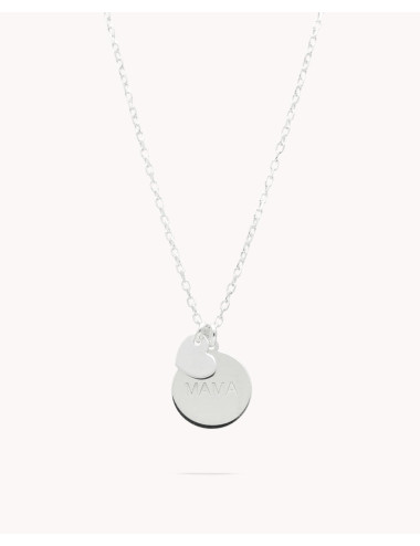 Collar  mamá grabado con...