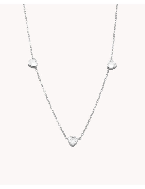 Collar  fino corazón de...