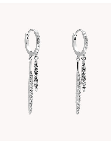 Pendientes de aro  cascadas...