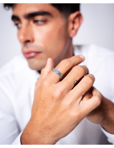 Anillo   nilo de plata de...