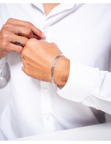 Pulsera   barbada fina...