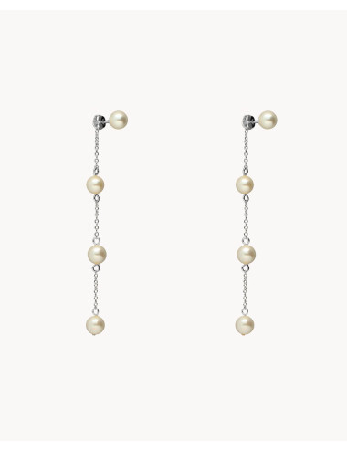 Pendientes  perla cultivada...