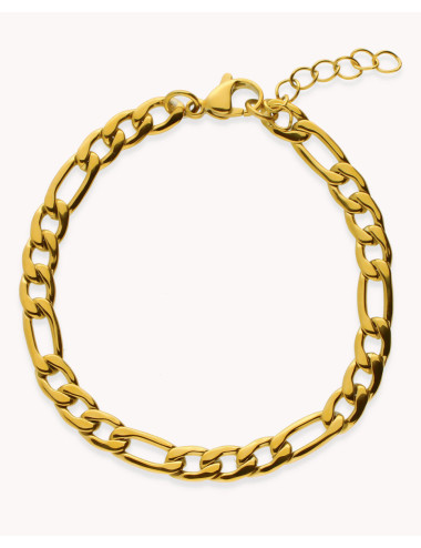 Pulsera   fígaro s de acero...