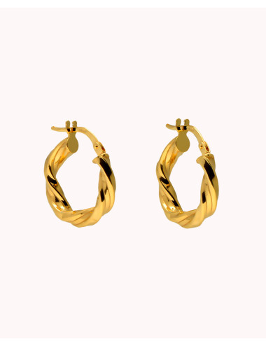 Pendientes de aro  turbina...