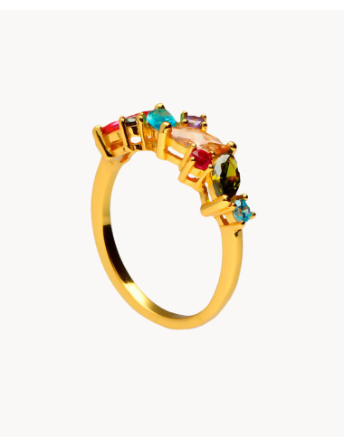 Anillo  unión de colores de...