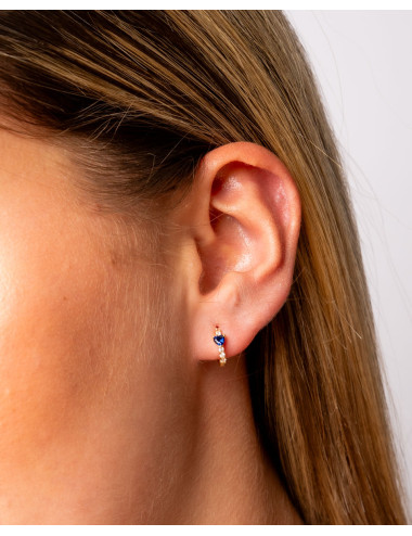 Pendientes de aro  mini...