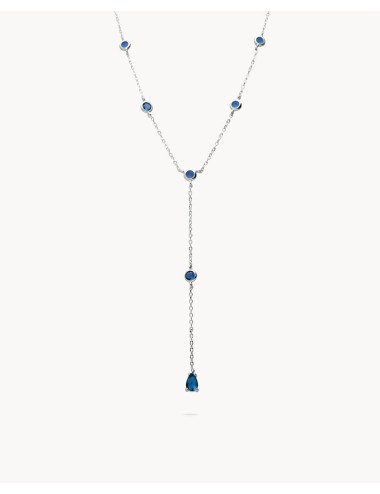 Collar  corbata gotas...