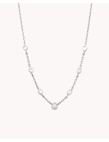 Collar  fina luz de plata...