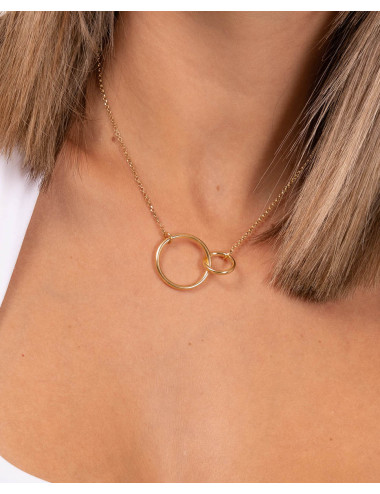 Collar  unidad de plata de...