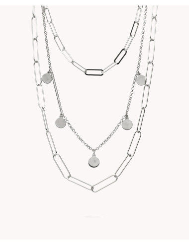 Collar  eslabones y chapas...