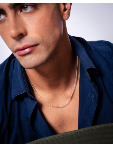 Cadena  cordón rizo 50cm de...