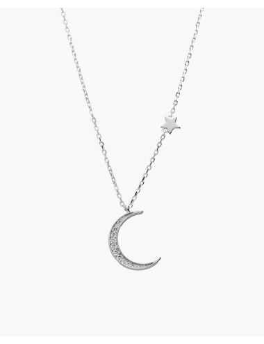 Collar  media luna...