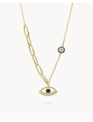 Collar  ojo turco lava mix...