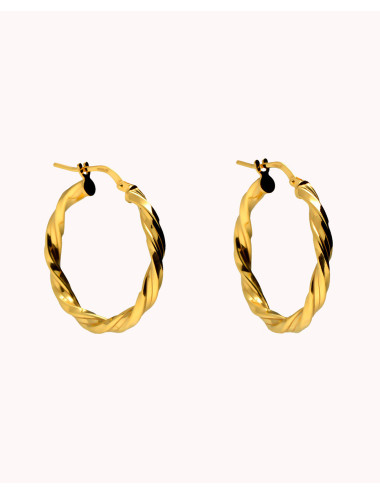 Pendientes de aro  turbina...