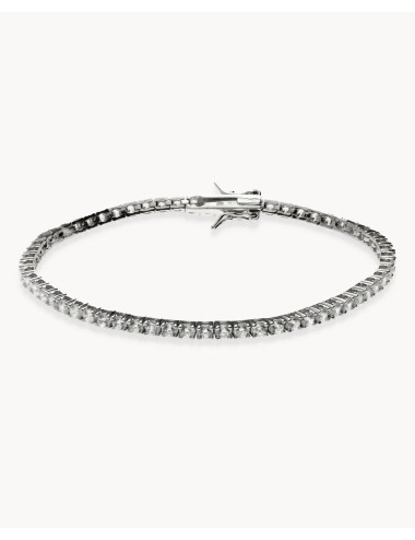 Pulsera  riviere hielo de...