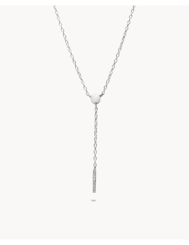 Collar  corbata brillante...