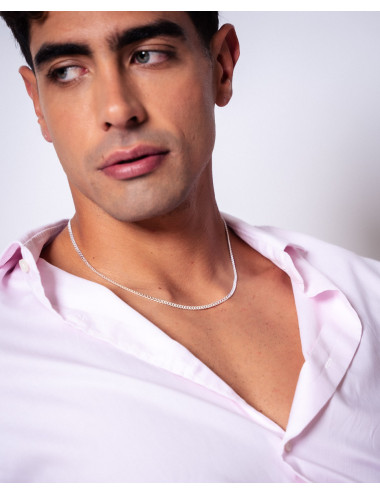 Cadena   de plata de ley 925