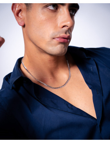 Cadena   de plata de ley...