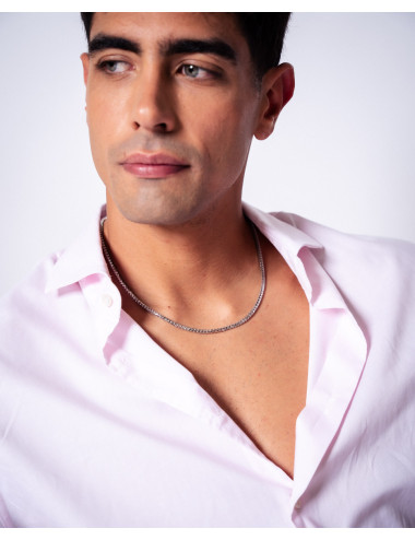 Cadena   de plata de ley...