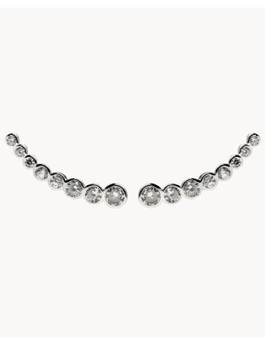 Pendientes trepadores  fila...