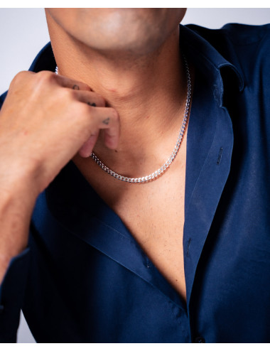 Cadena   de plata de ley 925